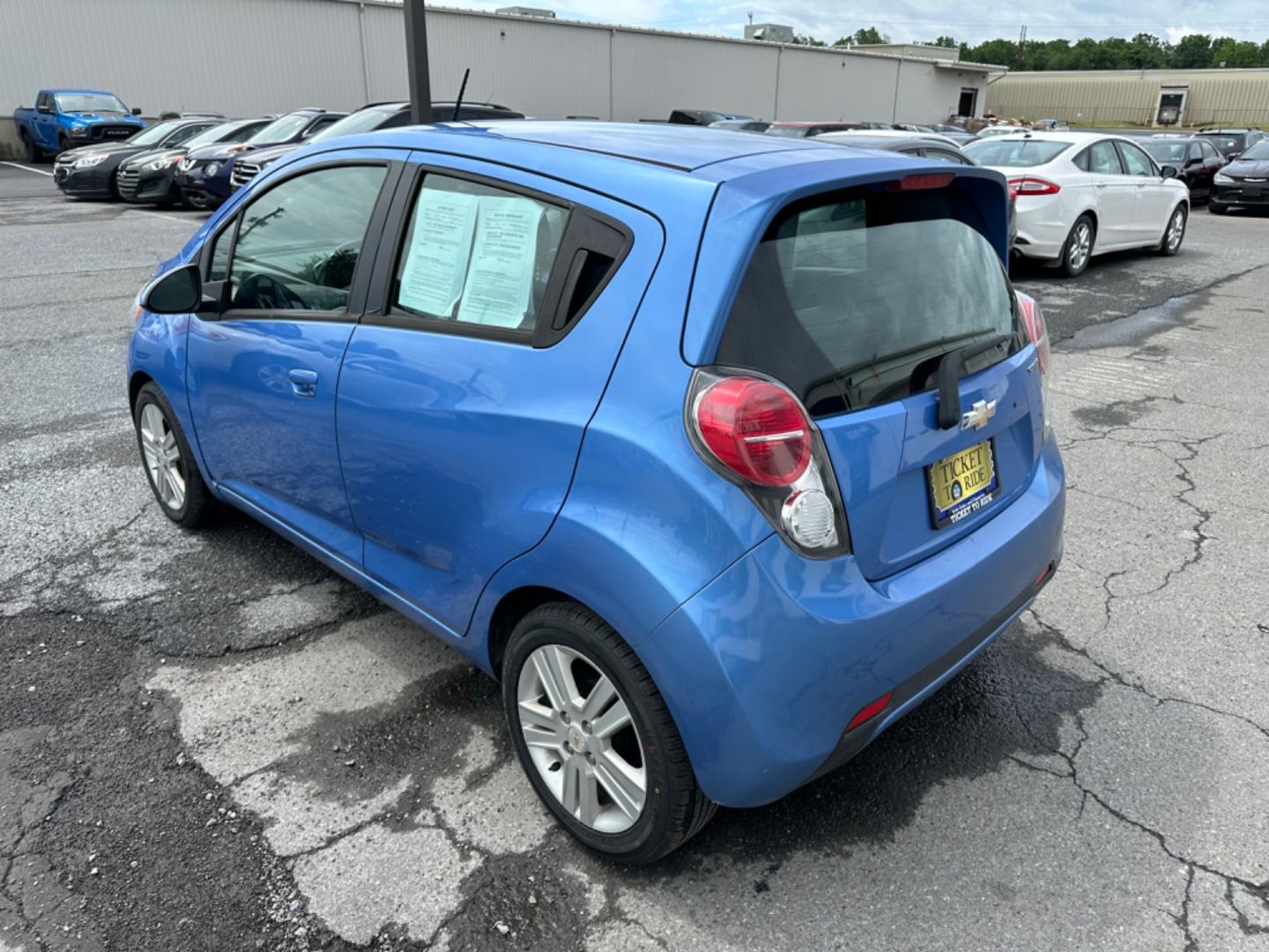 2015 BLUE Chevrolet Spark 1LT CVT (KL8CD6S92FC) with an 1.2L L4 16V DOHC engine, Continuously Variable Transmission transmission, located at 1254 Manheim Pike, Lancaster, PA, 17601, (717) 393-9133, 40.062870, -76.323273 - Photo#6